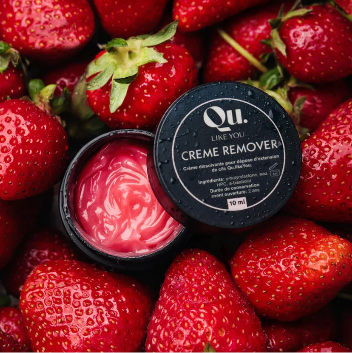 Crème dissolvante pour extensions de cils