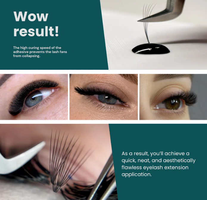 Colle pour extensions de cils 5ml – Séchage en 1 seconde