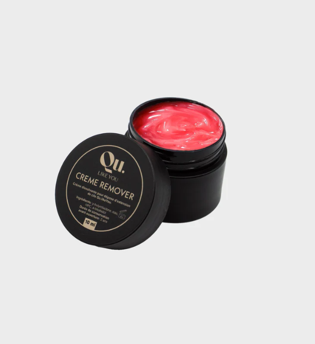 Crème dissolvante pour extensions de cils